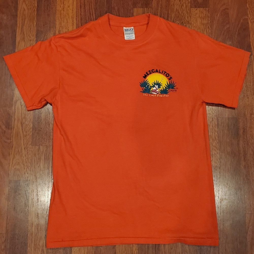 Mezcalito's Cozumel Mexico T-shirt Size Medium